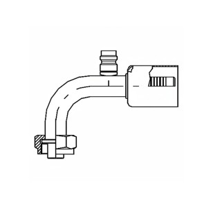 Priključak DN8/90 Rotolock sa ser. ventilom